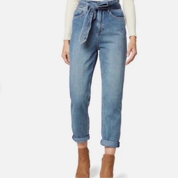 JOE’S The Brinkley high rise paperbag boho belted jeans size 29 - Picture 1 of 13